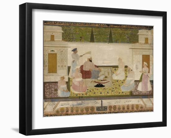 Audience royale-null-Framed Giclee Print