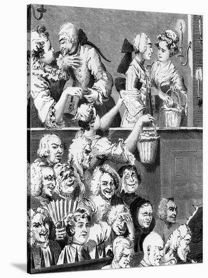 AUDIENCE - 'The Laughing-William Hogarth-Stretched Canvas