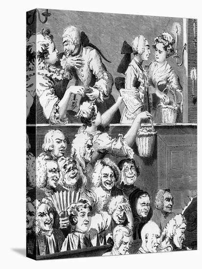 AUDIENCE - 'The Laughing-William Hogarth-Stretched Canvas