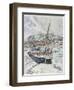 Audierne, 1927-Paul Signac-Framed Giclee Print