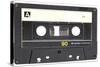 Audio Cassette Isolated on White-Zibedik-Stretched Canvas