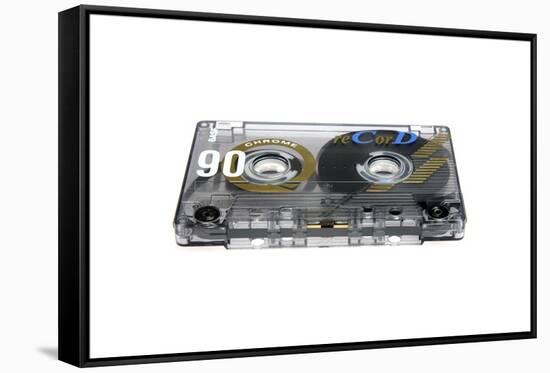 Audio Cassette Tape-Victor De Schwanberg-Framed Stretched Canvas