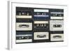 Audio Cassettes. Retro Background-Krasovski Dmitri-Framed Photographic Print