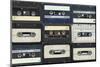 Audio Cassettes. Retro Background-Krasovski Dmitri-Mounted Photographic Print
