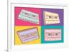 Audio Cassettes-Alex_Bond-Framed Premium Giclee Print