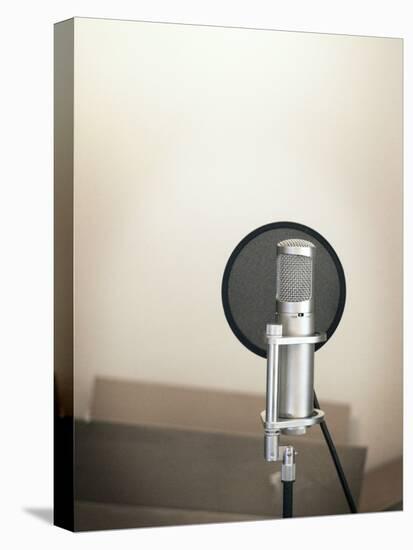 Audio Recording Microphone-Kevin Lange-Stretched Canvas