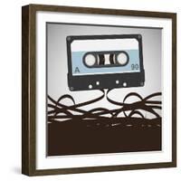 Audio Type-Polo Vin Kin-Framed Art Print