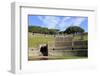 Auditorium and Entrance Gate, Amphitheatre, Roman Ruins of Pompeii, Campania, Italy-Eleanor Scriven-Framed Photographic Print