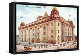 Auditorium, Denver, Colorado-null-Framed Stretched Canvas