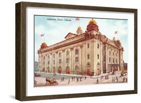 Auditorium, Denver, Colorado-null-Framed Art Print