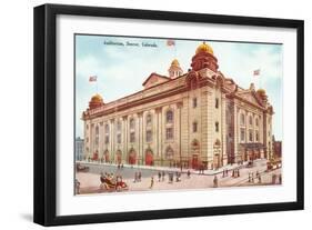 Auditorium, Denver, Colorado-null-Framed Art Print