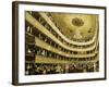 Auditorium in the Altes Burgtheater-Gustav Klimt-Framed Giclee Print