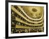 Auditorium in the Altes Burgtheater-Gustav Klimt-Framed Giclee Print