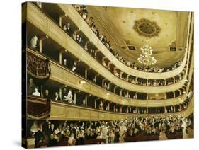 Auditorium in the Altes Burgtheater-Gustav Klimt-Stretched Canvas