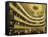 Auditorium in the Altes Burgtheater-Gustav Klimt-Framed Stretched Canvas