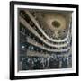 Auditorium in the Old Burgtheater, Vienna, 1888-Gustav Klimt-Framed Giclee Print