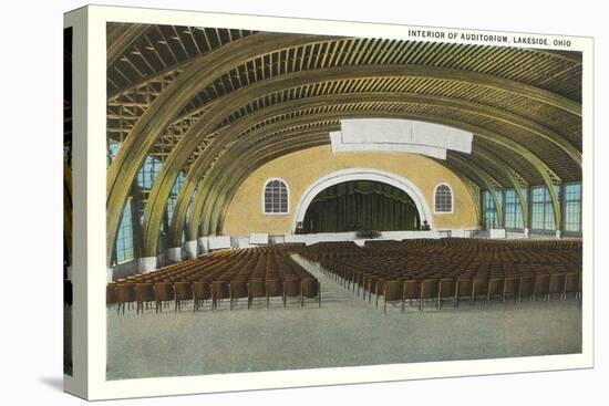 Auditorium Interior, Lakeside-null-Stretched Canvas
