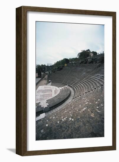 Auditorium of Roman Theater in Fourviere-null-Framed Giclee Print