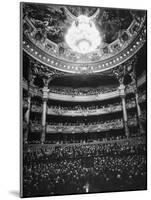 Auditorium of the Paris Opera House-Walter Sanders-Mounted Photographic Print