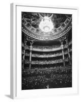 Auditorium of the Paris Opera House-Walter Sanders-Framed Photographic Print