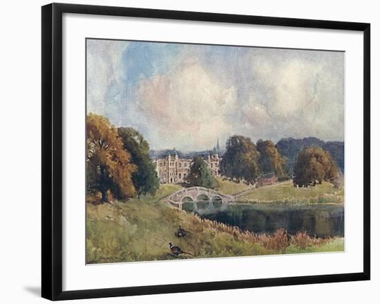 Audley End, Essex, 1909-L Burleigh Bruhl-Framed Art Print