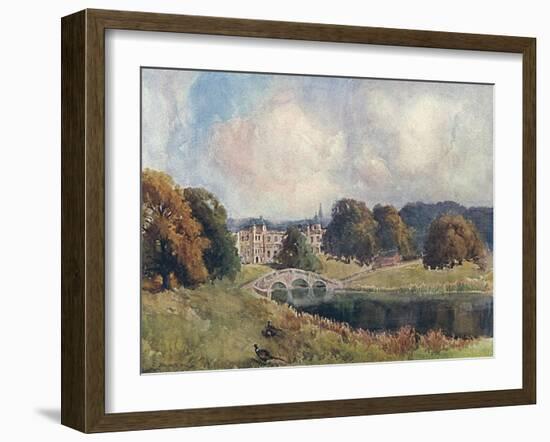 Audley End, Essex, 1909-L Burleigh Bruhl-Framed Art Print