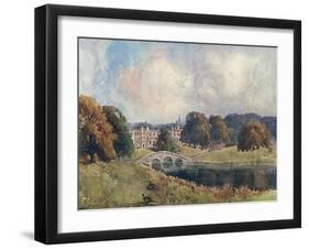 Audley End, Essex, 1909-L Burleigh Bruhl-Framed Art Print