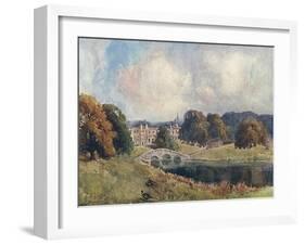 Audley End, Essex, 1909-L Burleigh Bruhl-Framed Art Print