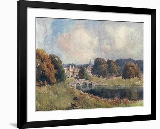 Audley End, Essex, 1909-L Burleigh Bruhl-Framed Art Print