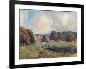 Audley End, Essex, 1909-L Burleigh Bruhl-Framed Art Print