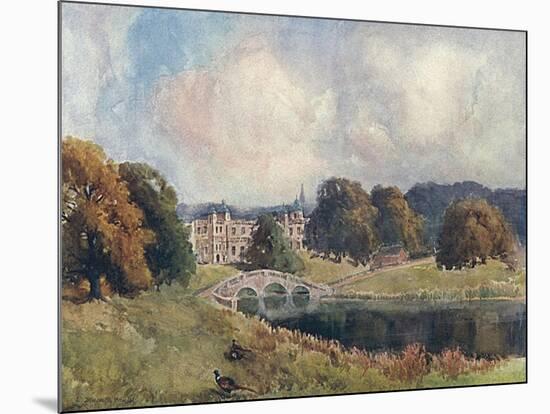 Audley End, Essex, 1909-L Burleigh Bruhl-Mounted Art Print