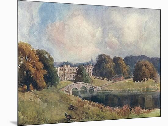 Audley End, Essex, 1909-L Burleigh Bruhl-Mounted Art Print