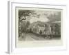 Audley End, Essex, the Seat of Lord Braybrooke-William Henry Bartlett-Framed Giclee Print