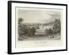 Audley End, Essex, the Seat of Lord Braybrooke-William Henry Bartlett-Framed Giclee Print