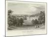 Audley End, Essex, the Seat of Lord Braybrooke-William Henry Bartlett-Mounted Giclee Print