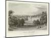 Audley End, Essex, the Seat of Lord Braybrooke-William Henry Bartlett-Mounted Giclee Print