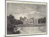 Audley End, Saffron Walden, Essex, the Seat of Lord Braybrooke-Charles Auguste Loye-Mounted Giclee Print