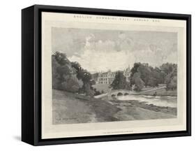 Audley End-Charles Auguste Loye-Framed Stretched Canvas