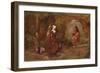 Audrey and Touchstone, 1897-Mildred L. Welsford-Framed Giclee Print