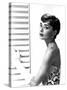 Audrey Hepburn, 1950s-null-Stretched Canvas