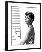 Audrey Hepburn, 1950s-null-Framed Photo