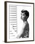 Audrey Hepburn, 1950s-null-Framed Photo