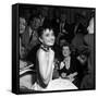Audrey Hepburn, 1953. 26th Annual Academy Awards, Best Actress for "Roman Holiday"-null-Framed Stretched Canvas