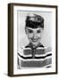 Audrey Hepburn, 1953.-null-Framed Photographic Print