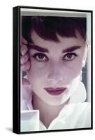 Audrey Hepburn, 1954-null-Framed Stretched Canvas