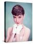 Audrey Hepburn, 1954-null-Stretched Canvas