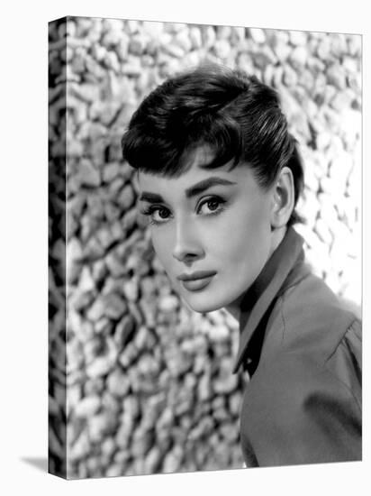 Audrey Hepburn, 1954-null-Stretched Canvas