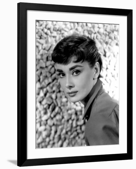 Audrey Hepburn, 1954-null-Framed Photo