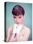 Audrey Hepburn, 1954-null-Stretched Canvas