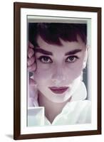 Audrey Hepburn, 1954-null-Framed Photographic Print